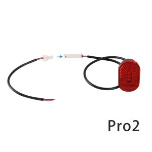 For Xiaomi M365 Pro Pro2 1S Rear Tail Light Parts Scooter Rear Taillight Warning Lamp with Connection Battery Cable Wire Buckle
