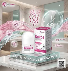 Dung Dịch Khử Mùi Nữ Karaxil For Women 30ml Ngăn Mùi 48h & Thơm Da Hiệu Quả
