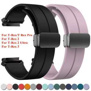 Magnetic Strap for Amazfit T-REX 3/2 Silicone Watch Strap For Huami Amazfit T-Rex Pro T-REX2 Ultra T-Rex Replacement Bracelet