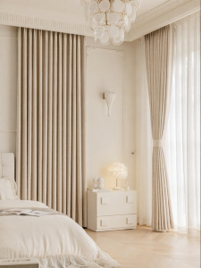 YIJIAREN | Custom-Made Full Blackout Sheer Curtains For Living Room and Bedroom