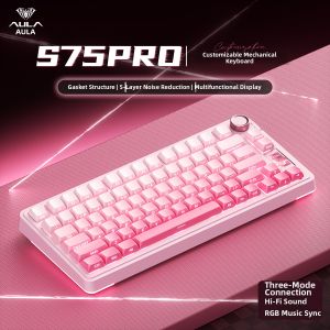 AULA | Wireless Bluetooth Mechanical Keyboard Gaming and Full Key Hot Swap