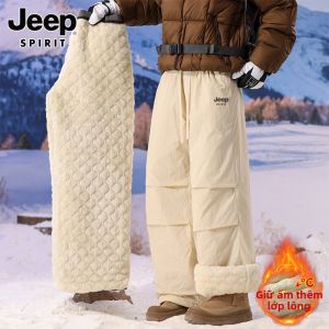 JEEP SPIRIT | Quần Dù Chống Thấm Nước Ấm cho Mùa Đông