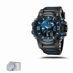 COJR | Simple Time Display Electronic Watch for Middle School Boys Sports