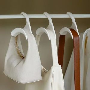 1-10pcs Bag Hanger Hook Handbag Hat Scarf Storage Rack Hangers Wardrobe Backpack Hook Handbag Holder Storage Rack Organization