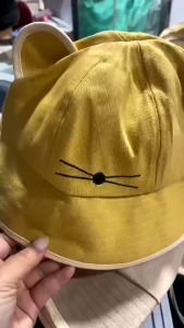 Mũ Tai Mèo Nữ Dễ Thương | Mũ Bucket Tai 3D Siêu Xinh Phong Cách Hàn Quốc Chống Nắng Cực Đỉnh