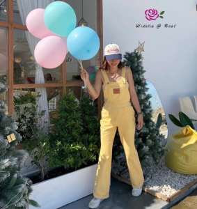 Womens Casual Stretch Denim Bib Overalls Jeans Pants Jumpsuit - P010-183 PIMNADACLOSET