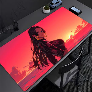 Bandai | ONE PIECE Boa·Hancock Gaming Mouse Pad Office Carpet Mouse Mats Gamer Desk Accessories Computer Table Pads PC Anime big Mousepad