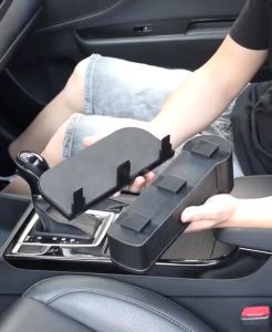 Khay Đựng Đồ Khe Ghế Ô Tô Đa Năng - Hộc Để Đồ Cao Cấp Gắn Vào Ghế Lái Ghế Phụ Trên Xe Hơi