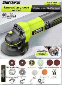 Zhipu | Multipurpose Cutting Polishing Angle Grinder