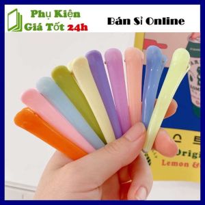 COMBO 10 Kẹp Tóc Mỏ Vịt Thời Trang Hàn Quốc Dễ Thương Cho Nữ - Kẹp Tóc Mái Mỏ Vịt Màu Sắc Kẹo Ngọt Phong Cách Xinh Xắn
