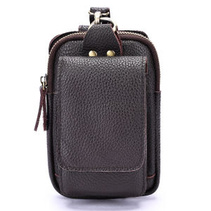 Túi Đeo Hông Royal Bagger Cho Nam Túi Đựng Điện Thoại Đa Chức Năng Phong Cách Cổ Điển Da Bò Thật Dung Lượng Lớn Phong Cách Retro