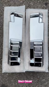 MITSUBISHI FUSO CANTER FE71 FE83 FE85 MUDGUARD COVER 1SET MITSUBISHI FUSO ACCESSORIES CHROME NEW CANTER