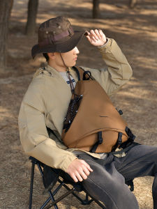 กระเป๋าสะพายข้างผู้ชาย Oxford Cloth ความจุขนาดใหญ่ กระเป๋าสะพายไหล่ข้างเดียว วัสดุไนลอน กระเป๋าสะพายข้างสำหรับเดินทางและปั่นจักรยาน