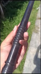 Tongkat Komando Kayu Kelor Hitam Panjang 35 cm