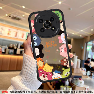 Huawei Honor X30 Phone Case Mirror Q Version Cartoon Soft Silicone Protective Cover Anti-Fall Compatible with X30i V30 Womens New Model 30M