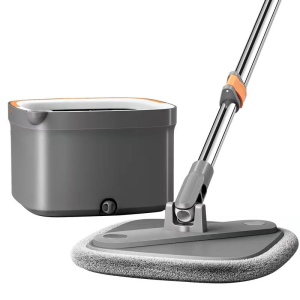 LIKHA 360° Spin Separation Mop Self Wash Spin Mop with Bucket Sewage Separation Mop High Quality Microfiber Cloth Magic Ｍop Set