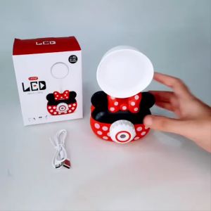 DISNEY multifunction desklamp lampu meja+ sharpener XJD01 - Lampu Meja Belajar Lampu Baca Mickey Mouse - Lampu Baca Plus Serutan Pensil Lucu