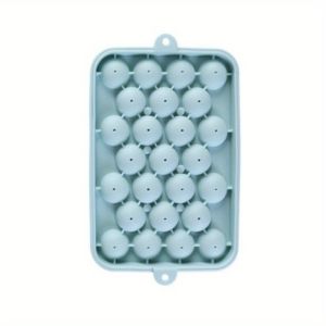 Khuôn Làm Đá Viên Silicon 25 Ô Kèm Nắp Và Hộp Đựng Thân Thiện Với Môi Trường Tự Làm Xà Phòng Thủ Công Dễ Tháo Khuôn Làm Đá Viên Hình Quả Nho