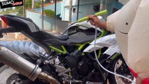 SET LENGKAP POMPA DC 12V DOUBLE PUMP Sumo JAPAN +550 PSI ORIGINAL SINLEADER HIGH PRESSURE - SET ADAPTOR 16A