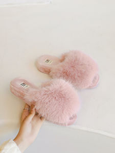 Dép Nữ Mùa Thu Đông Mới Về Dép Cotton Lông Mịn Hở Đáy Bồn Ấm Áp Chống Trượt Màu Ngọt Ngào Nhẹ Nhàng Cho Sử Dụng Tại Nhà