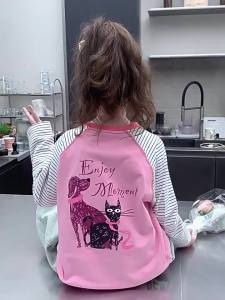 LIREGONGZHU | Loose Long Sleeve T-Shirt Kids