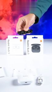 Xiaomi Redmi Buds 5 หูฟังอินเอียร์แบบ True Wireless ใส่วิ่งออกกำลังกายได้ ใส่สบายไม่หลุด เสียงดี เบสนุ่ม ตัดเสียงรบกวน ใช้งานได้นาน 40 ชม. คุณภาพเสียงระดับ Hi-Fi รับประกันศูนย์ไทย 1 ปี