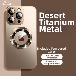 X-IT | Frosted Glass Magnetic iPhone Case with Lens Film