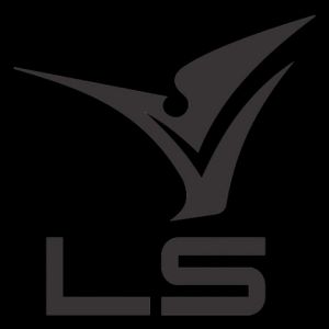 Kéo cắt tóc VLS lưỡi thẳng quai offset phẳng đỡ ngón cố định JP602