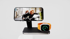 🔥PROMO 15% OFF🔥3 IN 1 Magnetic Foldable Wireless Charging Station Fast Charger Compatible for Apple Watch iWatch iPhone 15 16 17 Pro Max