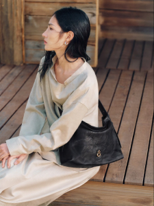 Leather Tote Bag Large Capacity Slouchy