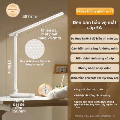 Midea | Đèn Bàn Bảo Vệ Mắt 5A