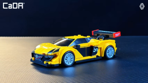 CaDA Renault Sports R.S. 01 Sprot Car Brick DIY 1:24 Scale Vehicles Set C55037W