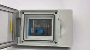 IP66 Waterproof MCCB Box 2P DC Molded Case Circuit Breaker 160A 200A 250A Outdoor Electrical Box for Industrial Solar Photovoltaic PV System