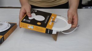 Đèn Led âm trần Bảo Hành 2 năm 6w 9w 12w 18w hình tròn mẫu mới ánh sáng trắng vàng Vỏ Nhựa