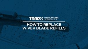 Trapo Hydrophobic Wiper Silicon Blade ONLY (REFILLS)