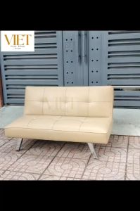 Ghế sofa Giường thông minh - Sofa Bed mini 1.2m chân kim loại