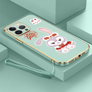 YBD Phone Case for OPPO A5S A7 A12 A11K F9 Pro A3S Realme C1 A12E A1K Realme C2 Disney Cartoon Character StellaLou Pattern Plated Soft Protective Cover