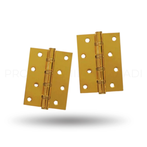 Engsel Pintu Jendela Tebal Warna Gold 4" Inch - Tebal Anti Karat Pemasangan Mudah