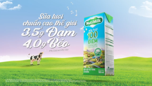 Thùng 12 Hộp 1000mML NutiMilk Sữa tươi tươi sạch Nguyên chất/ Ít đường/ Có đường - NUTIFOOD - YOOSOO