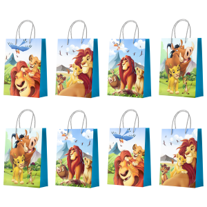 Disney Lion King Party ของขวัญ Bags-16 ชิ้น Lion King Simba Party กระเป๋า/Lion King Party Treat กระเป๋าสําหรับ Lion King วันเกิดตกแต่ง