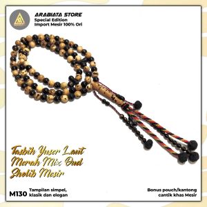 Tasbih Yuser Laut Merah Mix Oud Sholib Import Mesir