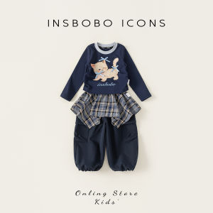insbobo | Bộ Hai Món Thu Phong Cách Cho Bé Gái