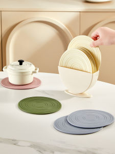 ที่รองแก้วกันร้อนสำหรับโต๊ะทานอาหารในครัว ที่รองจานกันลื่น ทนความร้อนสูง ที่รองจานกันน้ำมัน ที่รองจานสำหรับเด็ก ที่รองจานสำหรับหม้อ