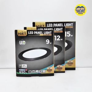 ไฟดาวน์ไลท์ LED ฝังฝ้า แบบกลม ขอบสีดำ 9w 12w 15w ดาวน์ไลท์ ฝังฝ้า ฝังดำ