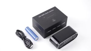 ZZOOI WiFi Mini Camera Clock Wireless HD 1080P Camera with Motion Detection Alarm Night Vision Real-Time View -Security Camera
