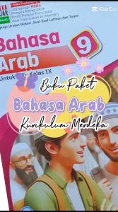 Original Buku Bahasa Arab Kelas 9 MTs Kurikulum Merdeka PT.GOS