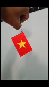 Móc Khóa Cờ Việt Nam Mini – Đẹp Bền Nhẹ