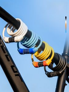 evr | EVR Portable Bicycle Motorcycle Anti-Theft Lock Password Lock Mountain Bike Child Stroller Baby Carriage Security Lock