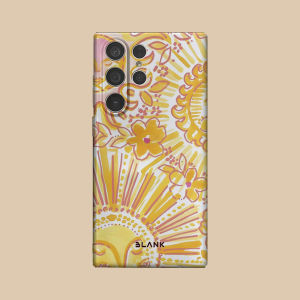 Boho Sun Collage For Samsung Galaxy S26 S25 S24 A56 A36 Phone Case Protection Cover for Women Girl Blank