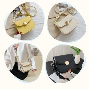น่ารักมาก~💗 L2-033 กระเป๋าสะพายข้าง-กระเป๋าถือ กระเป๋าแฟชั่นเกาหลี สายมีผ้าผูก น่ารักมาก ให้ลุคเรียบหรู